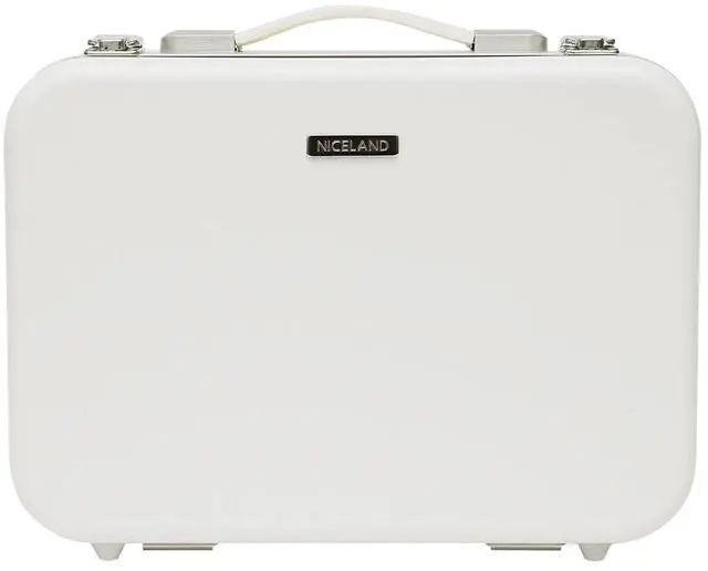 Alt view image 7 of 7 - Dimmable LED Light Mirror Women Cosmetic Bag Travel Makeup Case Organizer Large