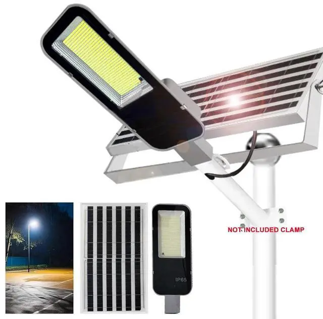 Main image of Commercial Solar Street Lights Outdoor Dusk-to-Dawn Solar Hig Bright Aluminum