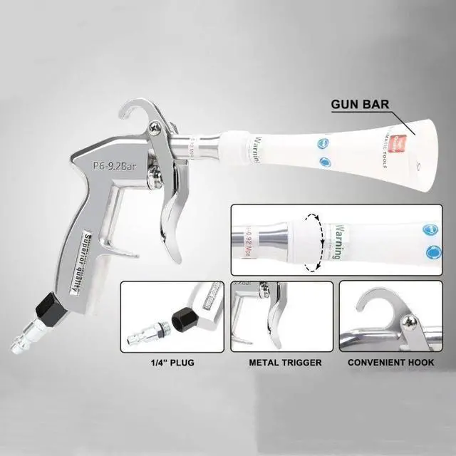 Alt view image 6 of 7 - ProClean 360° Tornado Car Cleaning Gun High Pressure Air Blow & Detailing