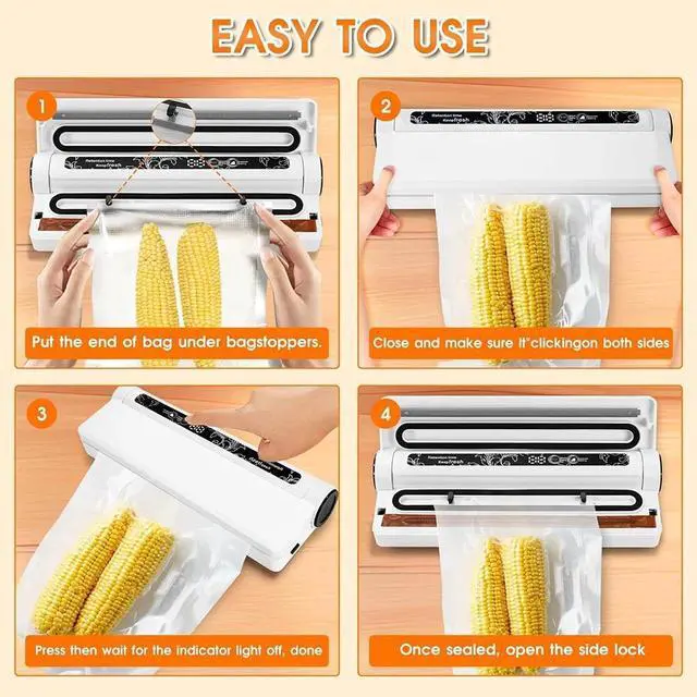 Alt view image 7 of 7 - Commercial Vacuum Sealer Machine Seal a Meal Food Saver System With 40 Free Bags