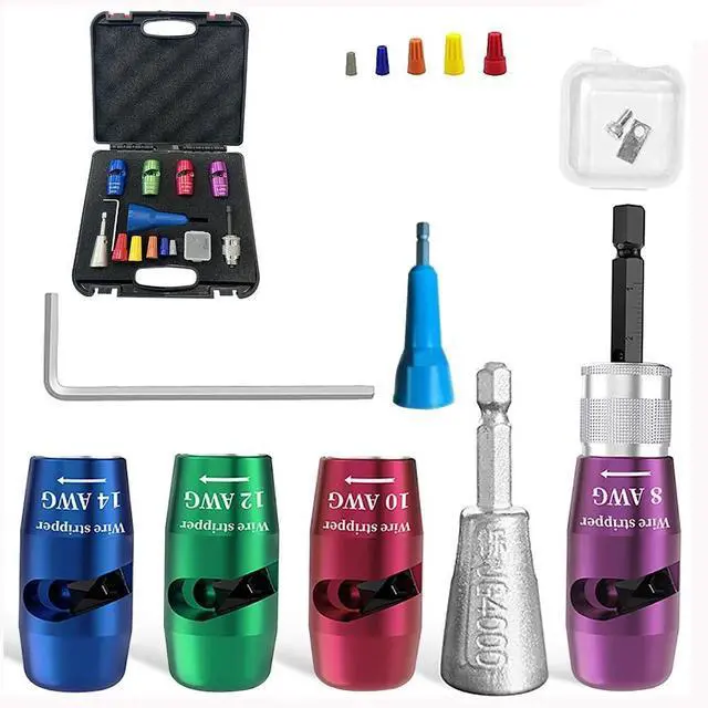 Alt view image 2 of 7 - Pelacables para herramientas de electricista de taladro, herramienta de torsión