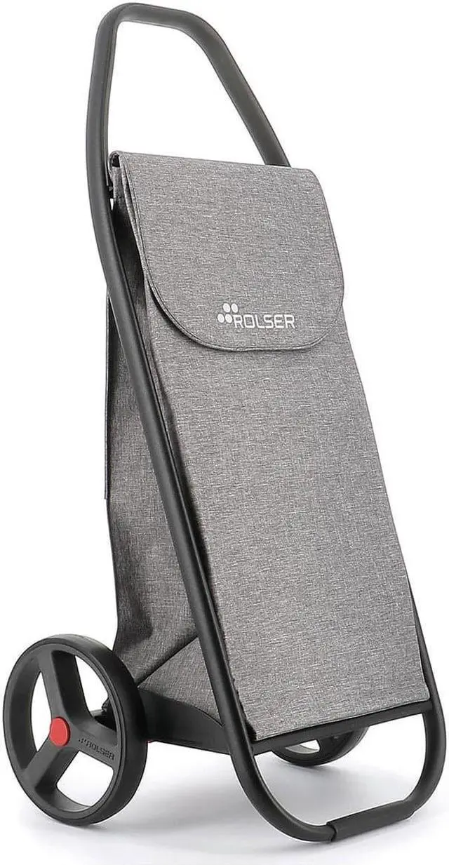 Main image of Rolser Com Tweed 8 Black Tube Shopping Trolley