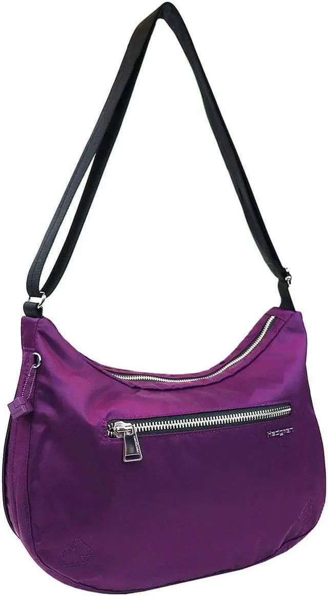 Main image of Hedgren Ann Sustainably Made Expandable Hobo Bag - Deep Purple