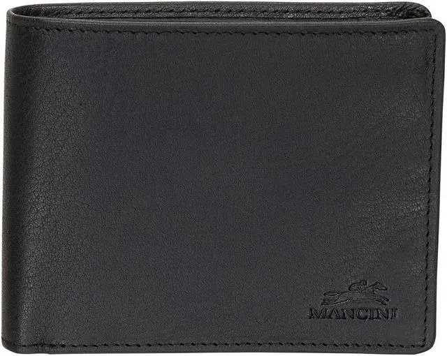Main image of Mancini Buffalo RFID Secure Left Wing Billfold Wallet