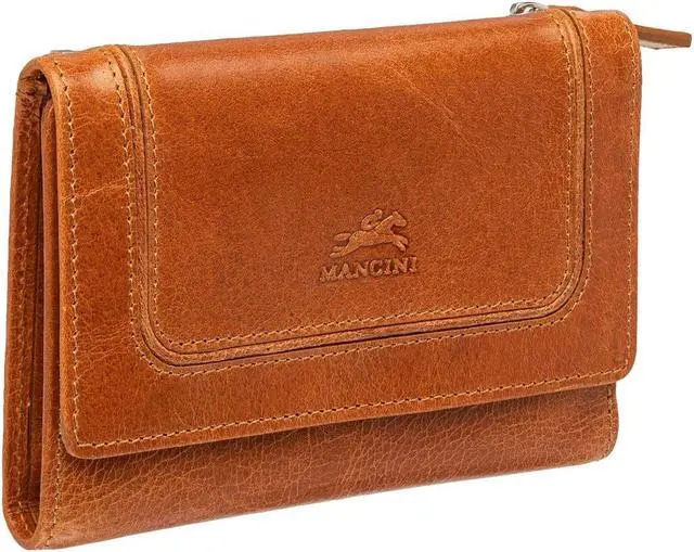 Main image of Mancini South Beach RFID Secure Medium Clutch Wallet