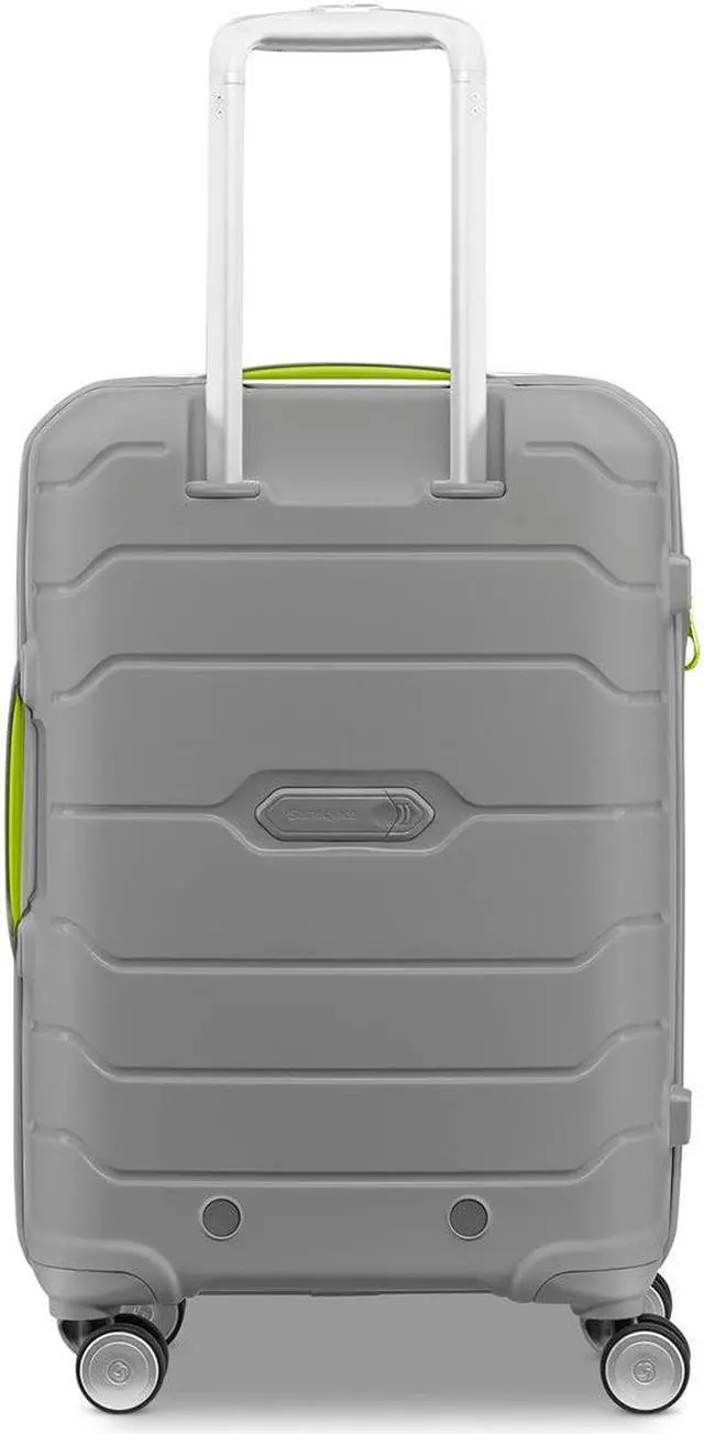 Alt view image 3 of 7 - Samsonite Freeform 21in. Carry-On Hardside Spinner White / Grey