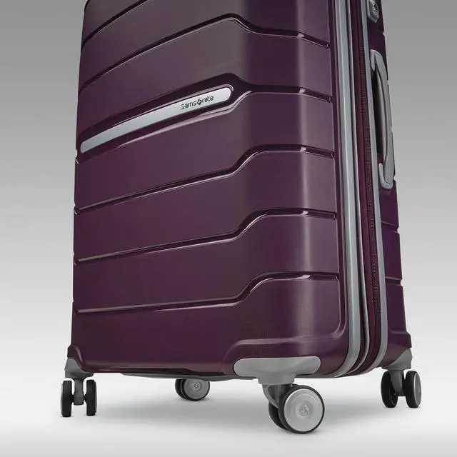 Alt view image 5 of 7 - Samsonite Freeform 21in. Carry-On Hardside Spinner Amethyst Purple