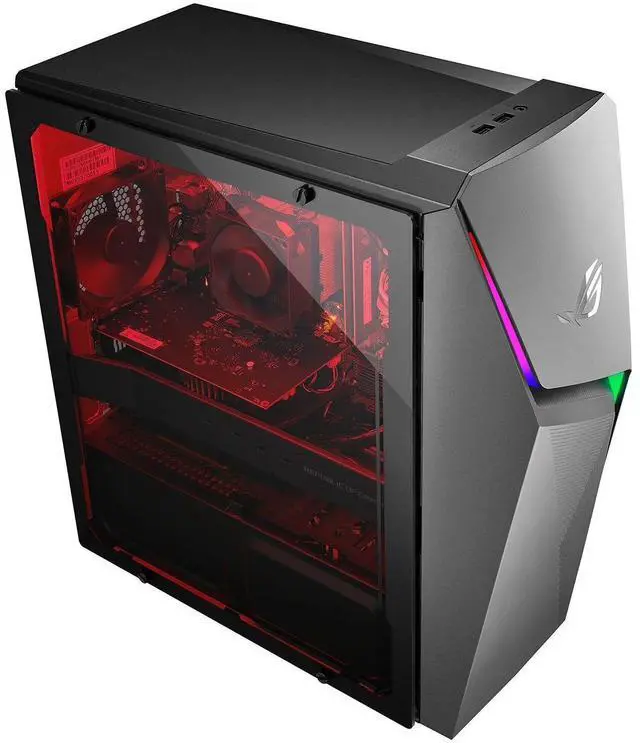 Alt view image 3 of 4 - ASUS ROG Gaming Desktop PC - AMD Ryzen 7 3700X - GeForce GTX 1660Ti 6GB - 16GB DDR4 RAM - 1TB HDD - Windows OS