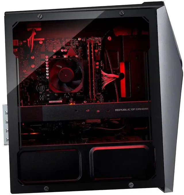 Alt view image 2 of 4 - ASUS ROG Gaming Desktop PC - AMD Ryzen 7 3700X - GeForce GTX 1660Ti 6GB - 16GB DDR4 RAM - 1TB HDD - Windows OS