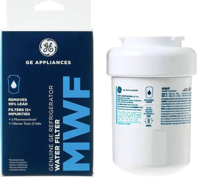 Alt view image 18 of 20 - GE MWF Refrigerator Water Filter