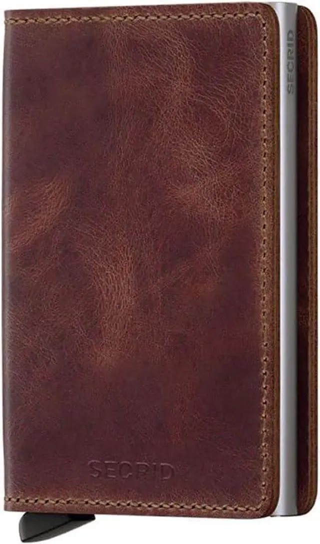 Main image of Secrid Vintage Slim Wallet 10.2 cm RFID Brown