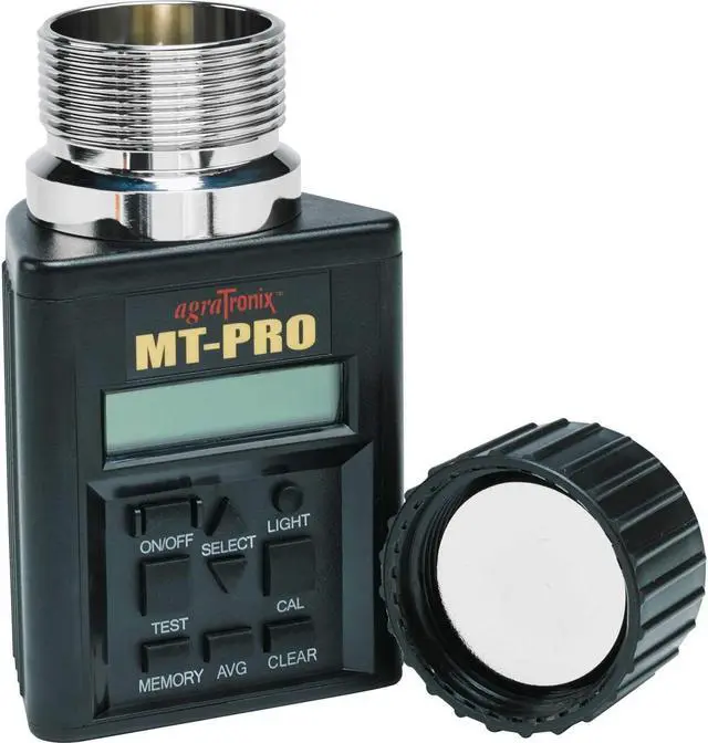 Main image of AgraTronix MT-PRO Portable Grain Moisture Tester, Digital Meter, 40 Grain Scales, Carry Case, Model 08125
