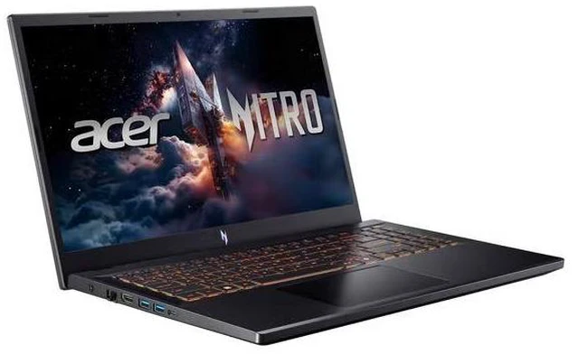 Alt view image 2 of 7 - Acer Nitro V 15 Gaming Laptop 15.6" FHD 165Hz, Intel Core i7-13620H, RTX 5050 8GB, 16GB DDR4, 1TB PCIe Gen 4 SSD, Windows 11 Home
