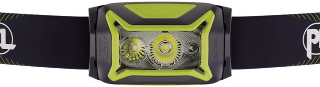 Alt view image 2 of 7 - Petzl ACTIK CORE Rechargeable Headlamp, 650 Lumens, Green - E065AB03