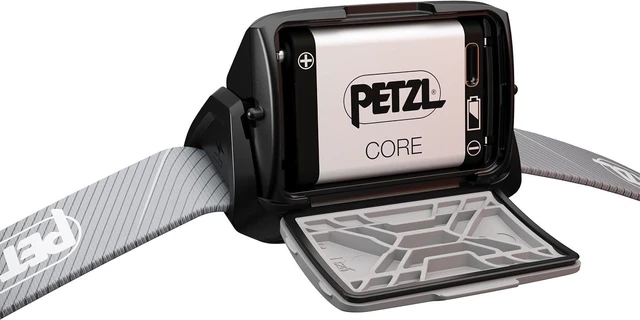 Alt view image 5 of 7 - Petzl TIKKA CORE Rechargeable Headlamp, 450 Lumens, Black - E067AB00