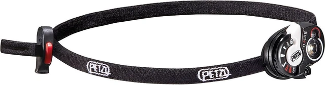 Main image of Petzl e+LITE Ultra-Compact Emergency LED Headlamp, 30 Lumens, White & Red Light, IPX7 Waterproof, CR2032 Batteries Included, White/Black - E02 P4