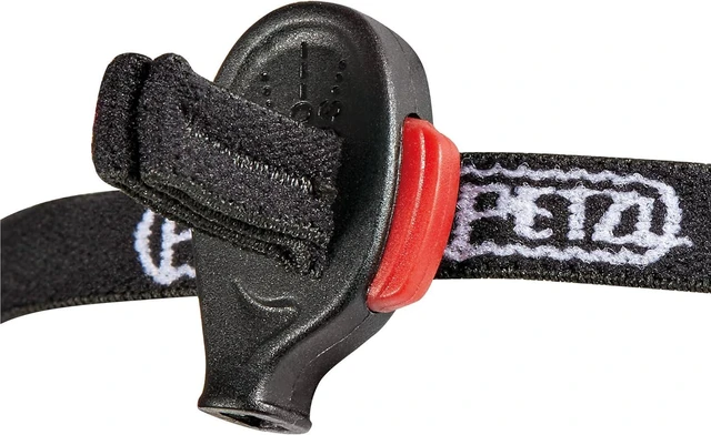 Alt view image 3 of 7 - Petzl e+LITE Ultra-Compact Emergency LED Headlamp, 30 Lumens, White & Red Light, IPX7 Waterproof, CR2032 Batteries Included, White/Black - E02 P4