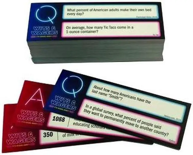 Alt view image 2 of 6 - Wits & Wagers Vegas Board Game