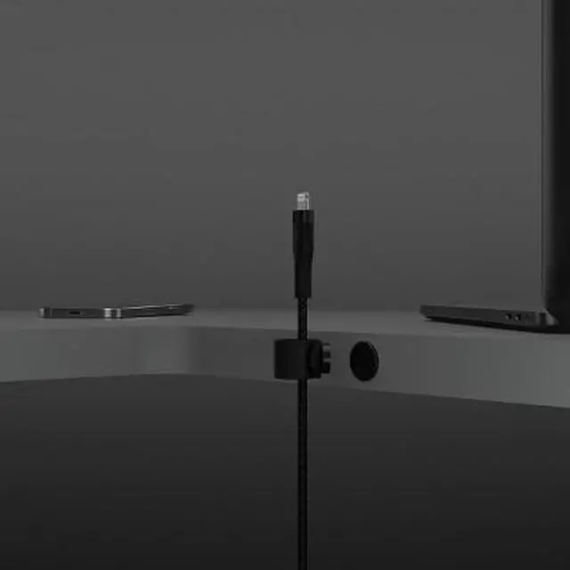 Alt view image 16 of 16 - Belkin USB-C Cable with Lightning Connector CAA011BT2MBK