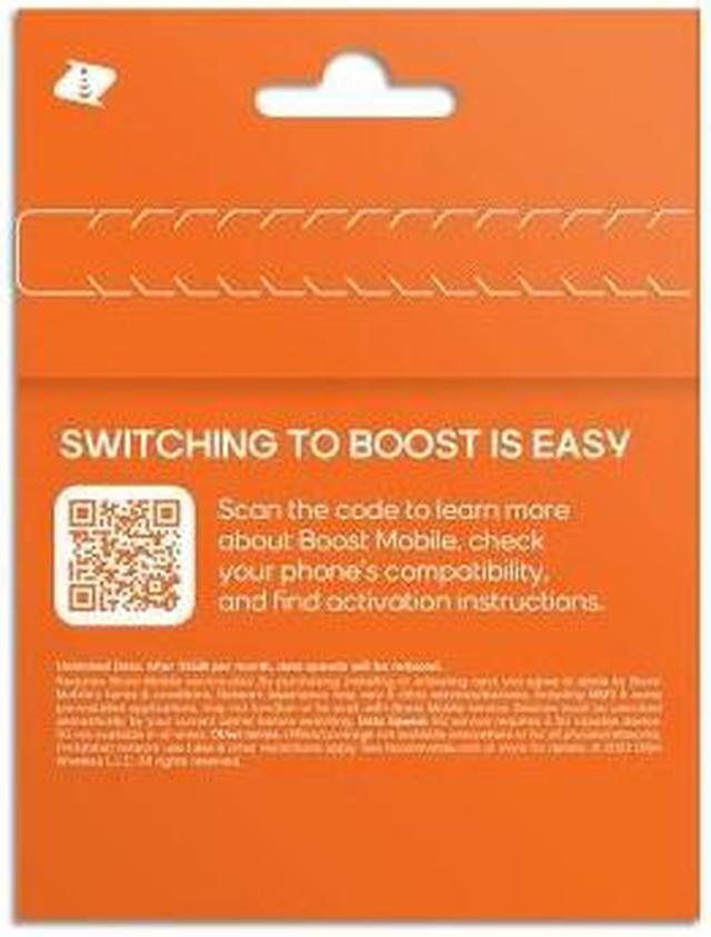 Alt view image 10 of 11 - Boost Mobile 3 Month Plan Unlimited Data, Talk & Text SIM Card Kit