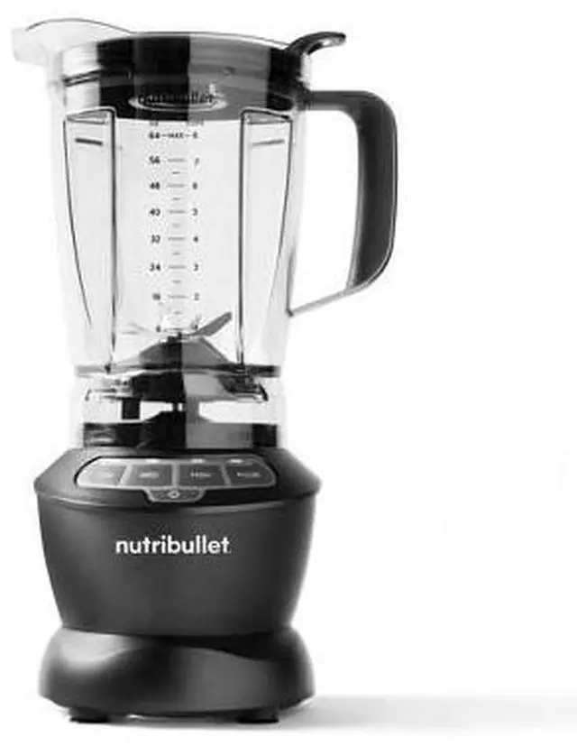 Alt view image 4 of 7 - NutriBullet NBF50400 4 Speed Full Size Blender - 1200 Watt - 640z - Dark gray
