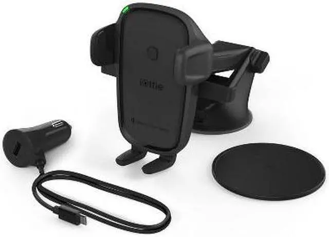 Alt view image 20 of 20 - iOttie Wireless Car Charger Easy One Touch Wireless 2 Qi Charging Dashboard Phone Mount for iPhone, Samsung Galaxy, Huawei, LG, Smartphones