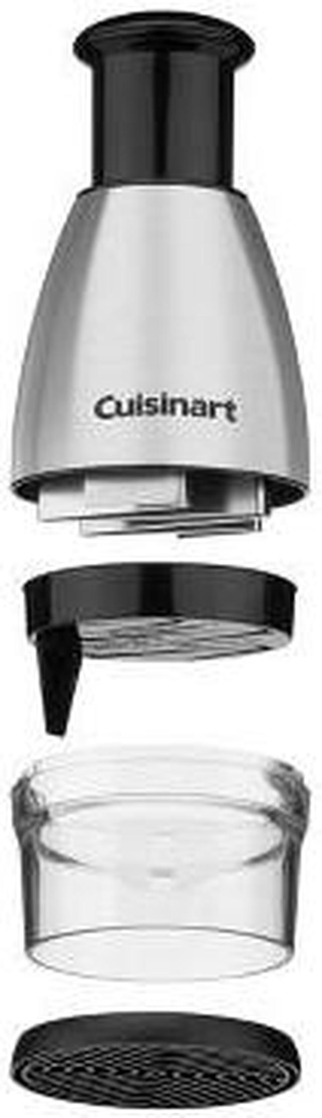 New Cuisinart Silver Push Chopper, Chop, Mince, Dice