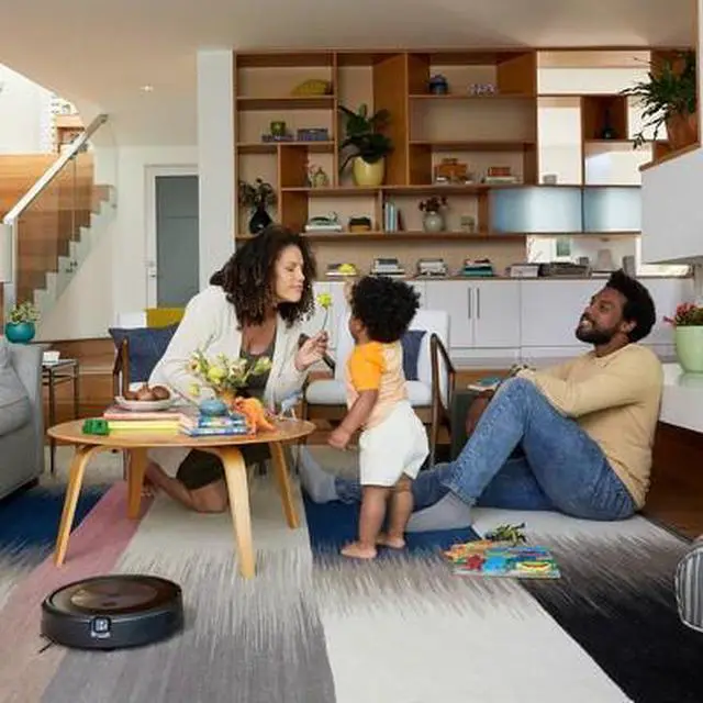 Alt view image 9 of 11 - iRobot ROOMBAJ7150 Roomba J7 Robot Vacuum (7150)