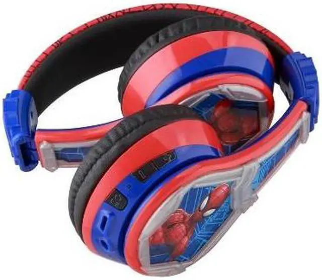 Alt view image 3 of 6 - eKids Spider-Man 3 Bluetooth Wireless Headphones