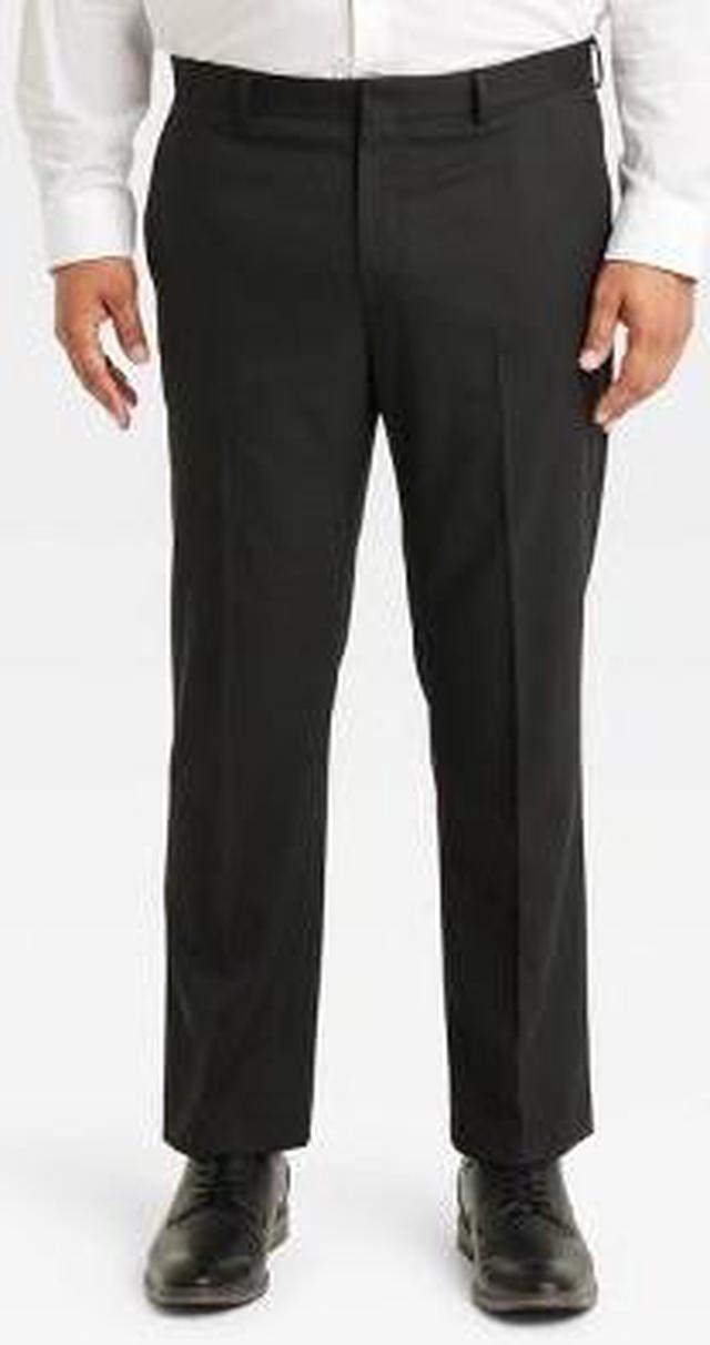 Men's Standard Fit Suit Pants - Goodfellow & Co Black 33x30 