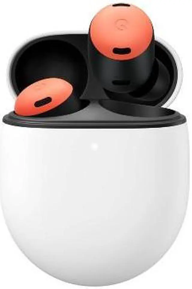 Alt view image 8 of 13 - Google Real Red Pixel Buds Pro Earbud True Wireless Headphone