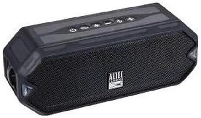 Alt view image 16 of 20 - Altec Lansing IMW1200 Hydrajolt Wireless Bluetooth Waterproof Portable Speaker (Black)