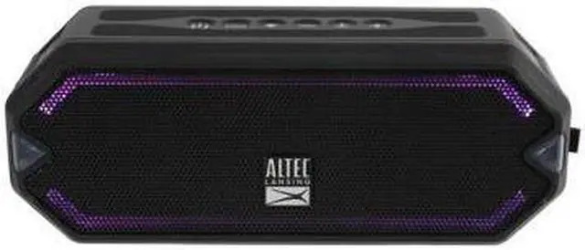 Alt view image 19 of 20 - Altec Lansing IMW1200 Hydrajolt Wireless Bluetooth Waterproof Portable Speaker (Black)