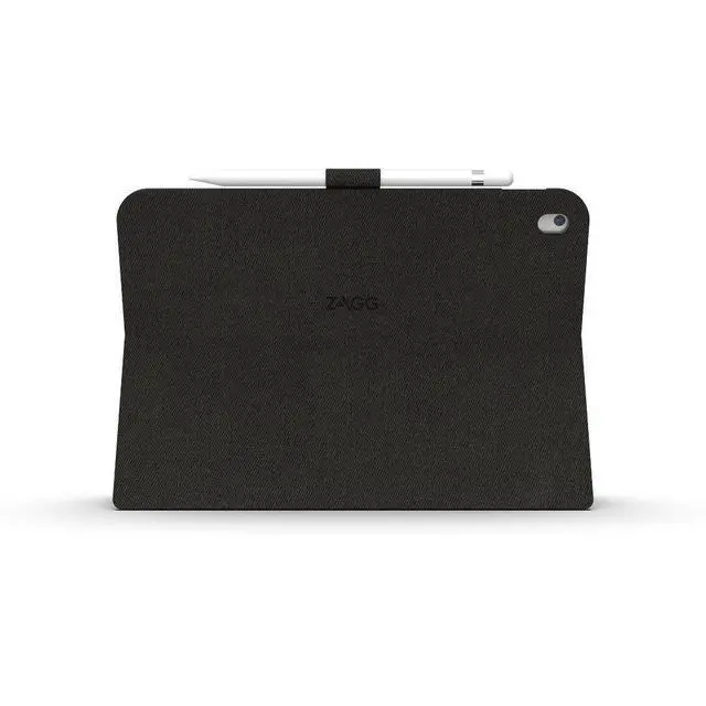 Alt view image 11 of 11 - ZAGG Messenger Folio Apple iPad 10.2 inches Portable Typing Wireless Keyboard and Case
