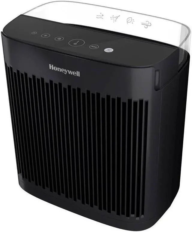 Alt view image 6 of 10 - Honeywell InSight HEPA Air Purifier - Black, HPA5100B - True HEPA, Activated Carbon - 190 Sq. ft. - Black
