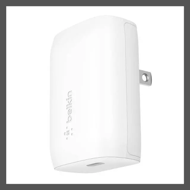 Alt view image 3 of 7 - Belkin BoostCharge PD 30W PPS USB-C 3.0 Wall Charger with USB-C to USB-C Cable