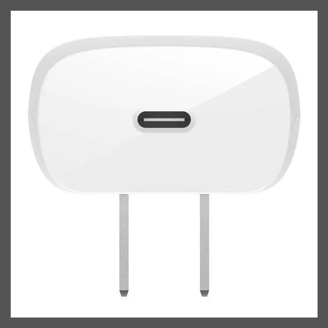 Alt view image 5 of 7 - Belkin BoostCharge PD 30W PPS USB-C 3.0 Wall Charger with USB-C to USB-C Cable