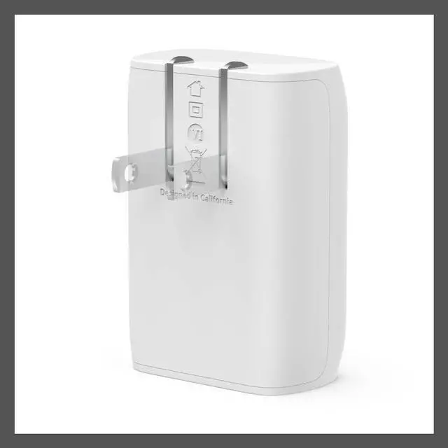 Alt view image 7 of 7 - Belkin BoostCharge PD 30W PPS USB-C 3.0 Wall Charger with USB-C to USB-C Cable
