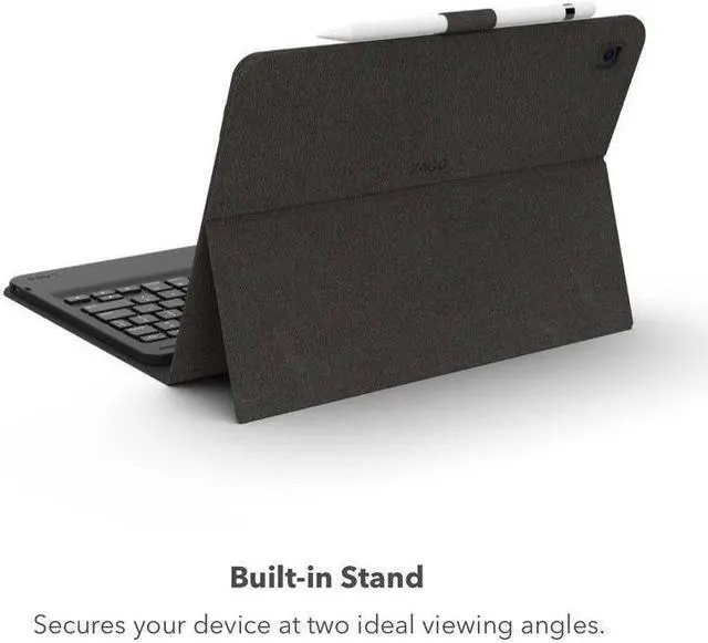 Alt view image 9 of 13 - ZAGG 103006575 Messenger Folio for 10.5" iPad Air Black