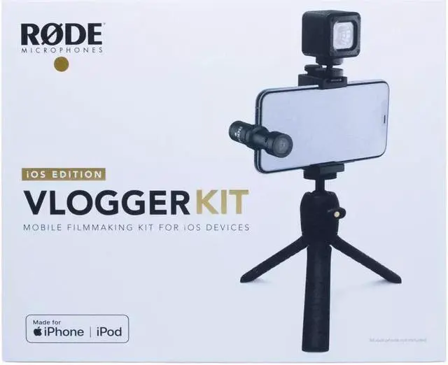 Alt view image 18 of 20 - Rode Vlogger Kit iOS Edition Filmmaking Kit for Mobile Devices with Lightning Ports