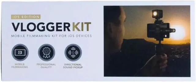 Alt view image 20 of 20 - Rode Vlogger Kit iOS Edition Filmmaking Kit for Mobile Devices with Lightning Ports