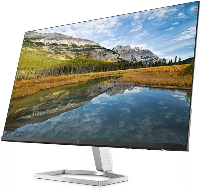 Alt view image 10 of 13 - HP M27ha FHD Monitor-Full HD Monitor(1920 x 1080p)- IPS Panel and Built-in Audio-VESA Compatible 27-inch Monitor Designed for Comfortable Viewing with Height and Pivot Adjustment-(22H94AA#ABA) black