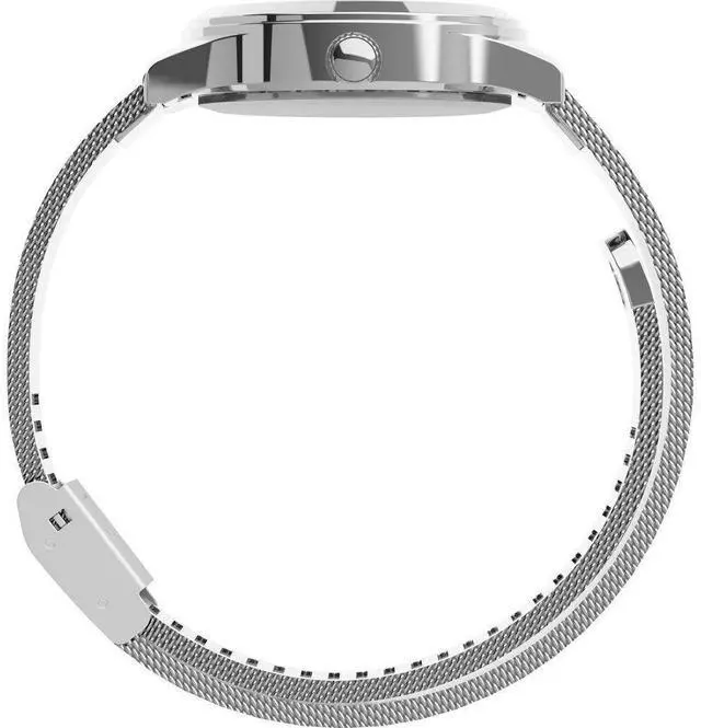 Alt view image 2 of 6 - Women's Timex Watch with Mesh Bracelet - Silver T2P457JT