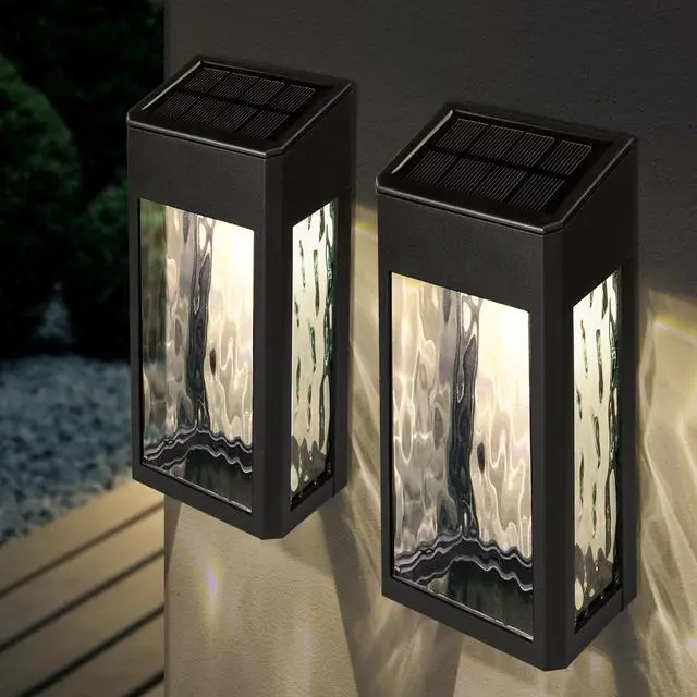 Main image of Classy Caps Black Aluminum Lancaster Deck & Wall Light
