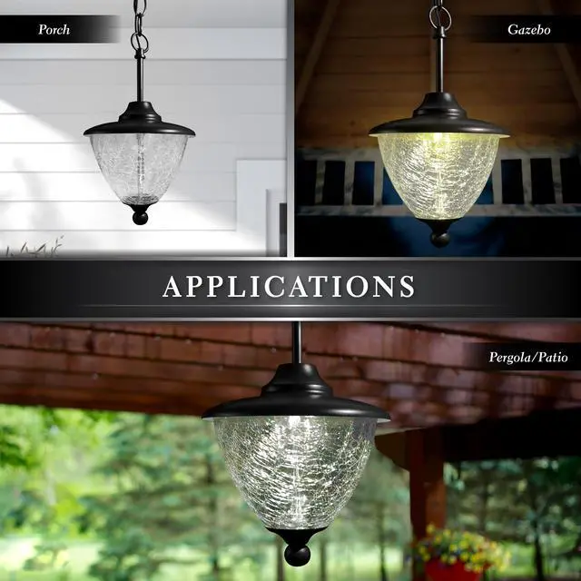 Alt view image 3 of 7 - Classy Caps Eclipse Solar Hanging Chandelier