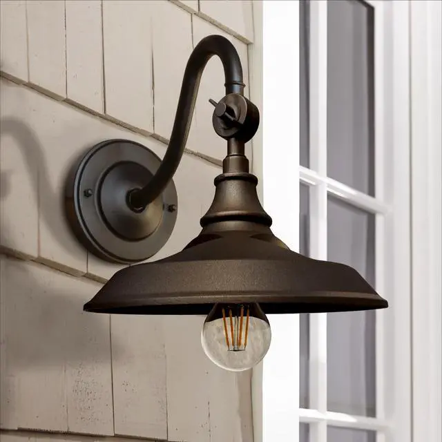 Main image of Classy Caps Dark Bronze Solar Barn Light