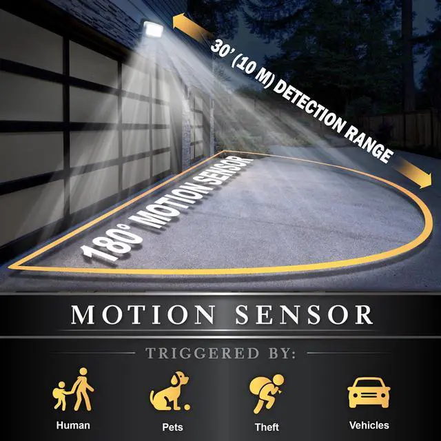 Alt view image 2 of 7 - Super Bright 100 LED Solar Motion Security Light