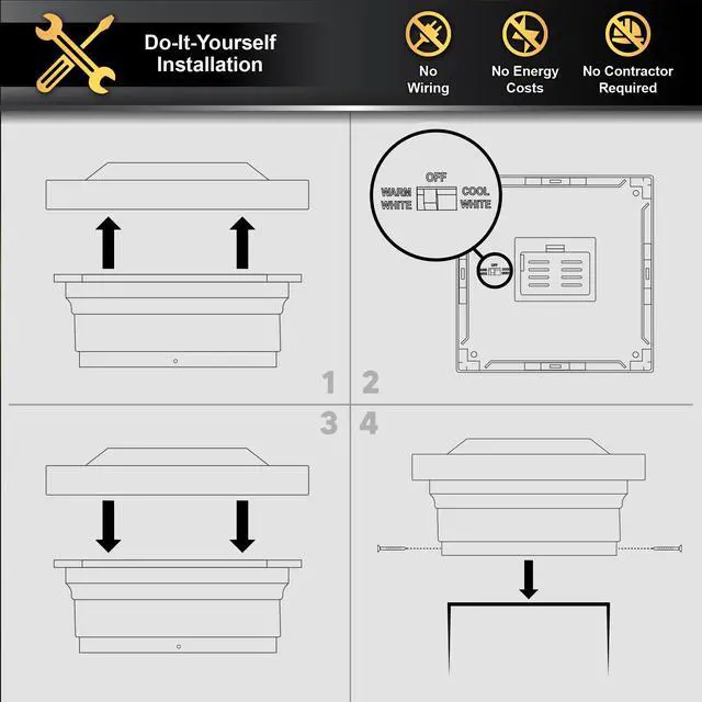 Alt view image 7 of 7 - Classy Caps 5X5 Tan Pvc Majestic Solar Post Cap