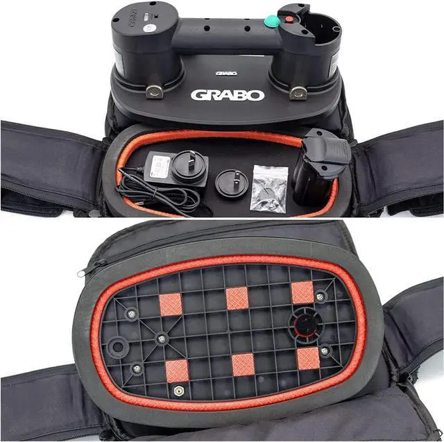 Alt view image 3 of 7 - GRABO Nemo Grabo Electric Vacuum Suction Cup Lifter with 375 lb Maximum Load Capacity, Includes Battery and Seal