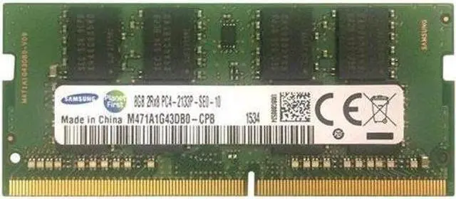 Main image of Samsung M471A1G43DB0-CPB 8GB DDR4-2133 CL15 Desktop Memory